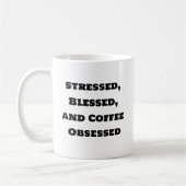 Funny Coffee Tasse - Stressgesegnete Kaffeebrücke (Links)