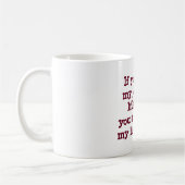 Funny Coffee Tasse unglaublich witzig Witze Leben (Links)