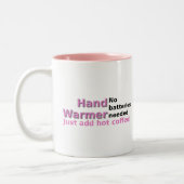Funny Coffee Tasse Zitat Hand Warmer (Links)