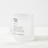 Funny Coffee - The Magical Pop Tasse (Vorderseite Links)