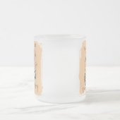 Funny Coffee Time Girl in the Morning Mattglastasse (Mittel)