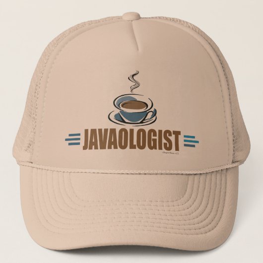 Funny Coffee Truckerkappe (Vorderseite)