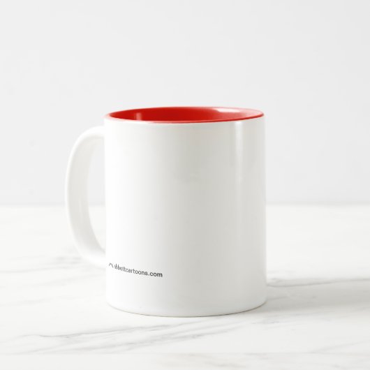 Funny Coffee Workplace Spaß Tasse (Vorderseite Links)