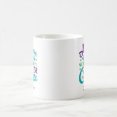 Funny Coffee Yawn Kaffeetasse (Mittel)