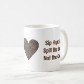 Funny Coffee Zitat Kaffeetasse (VorderseiteRechts)