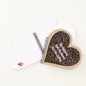 Funny Coffee Zitat Notizblock (Innenseite)