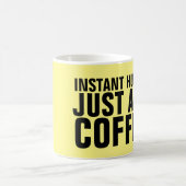 FUNNY COFFEGS FÜR MAMA, INSTANT MENSCH KAFFEETASSE (Mittel)