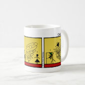 Funny Cold Draft Stickman Tasse - 098 (VorderseiteRechts)