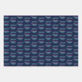 Funny Cold Weather Winter Wanderangebot Geschenkpapier Set (Vorderseite 2)