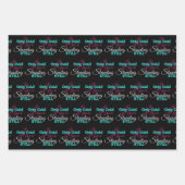 Funny Cold Weather Winter Wanderangebot Geschenkpapier Set (Vorderseite)