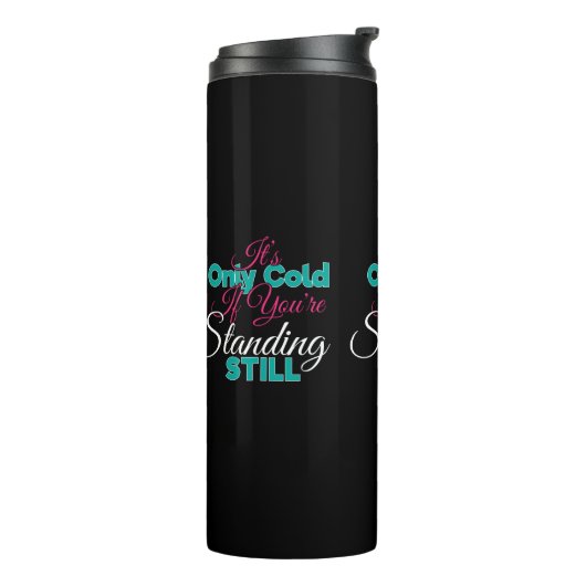 Funny Cold Weather Winter Wanderangebot Thermosbecher (Nach links gedreht)