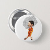 Funny Collage Pregoman Button (Vorne & Hinten)