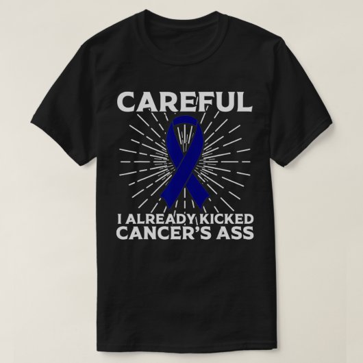 Funny Colon Cancer Awareness Geschenk für Männer F T-Shirt (Design vorne)
