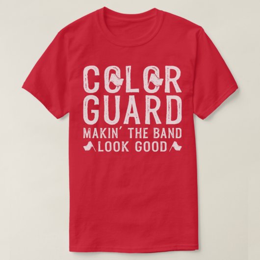 Funny Color Guard T-Shirt (Design vorne)
