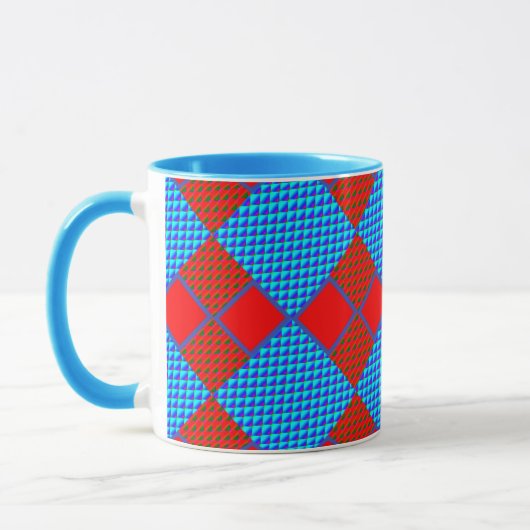 Funny Colorful 3D Digital Art Combo Tasse - Perfek (Links)