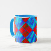 Funny Colorful 3D Digital Art Combo Tasse - Perfek (Vorderseite Links)