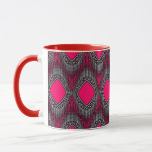 Funny Colorful 3D Digital Art Combo Tasse - Perfek