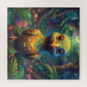 Funny Colorful Bird Puzzle (Horizontal)