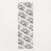 Funny Colorful Dancing Nudibranchs und Korallen Yogamatte (Vorderseite)