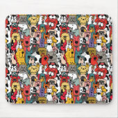 Funny Colorful Dogs Mousepad (Vorne)