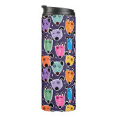 Funny Colorful Dogs Thermosbecher (Nach rechts gedreht)