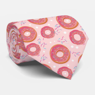 Funny Colorful Doughnut Neck Tie Krawatte