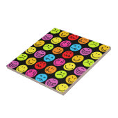 Funny Colorful Faces Fliese (Seite)