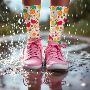 Funny Colorful Frucht Sommer Gesund Gemüse Socken