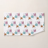 Funny Colorful Geometrie Kühe Badehandtuch Set (Handtuch)