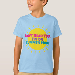 Funny Colorful kann dich nicht hören, dass ich im  T-Shirt