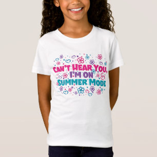 Funny Colorful kann dich nicht hören, dass ich im T-Shirt
