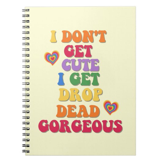 Funny Colorful LGBTQ Prix Monat Notebook Notizblock (Vorderseite)