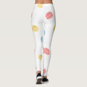 Funny Colorful Macaroons Leggings (Rückseite)