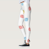 Funny Colorful Macaroons Leggings (Links)