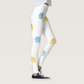 Funny Colorful Macaroons Leggings (Rechts)