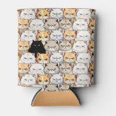 Funny Colorful Moody Meow Cats Kitten Haustier Mus Dosenkühler (Vorderseite)
