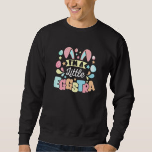 Funny Colorful Ostereier Hunt Ich bin ein kleiner  Sweatshirt