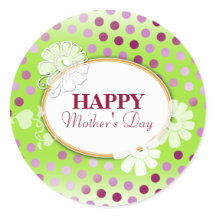 Funny Colorful Polka Dots for Mother's Day