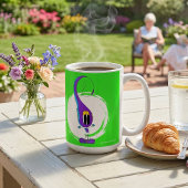 Funny, Colorful, Quirky, Cartoon Character Kaffeetasse
