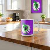 Funny, Colorful, Quirky, Cartoon Character Kaffeetasse
