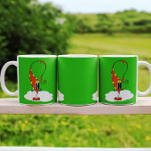 Funny, Colorful, Quirky, Cartoon Character Kaffeetasse
