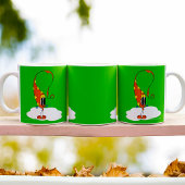 Funny, Colorful, Quirky, Cartoon Character Kaffeetasse