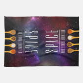 Funny Colorful Spice das Finale Geschirrtuch (Horizontal)