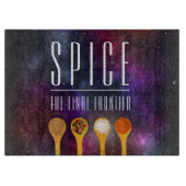 Funny Colorful Spice das Finale Schneidebrett (Vorderseite)