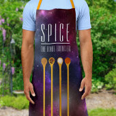 Funny Colorful Spice Die finale Schürze an der Gre