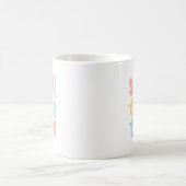 Funny Colorful Spill The Tee Kaffeetasse (Mittel)