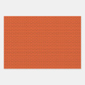 Funny Colorful Wintery Dressed Pinguin Pattern Geschenkpapier Set (Vorderseite 2)