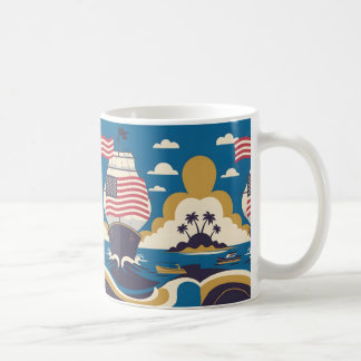 Funny Columbus Tagesgeschenk Idee Kaffeetasse