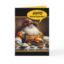 Funny Combo Halloween, Erntedank und Weihnachten