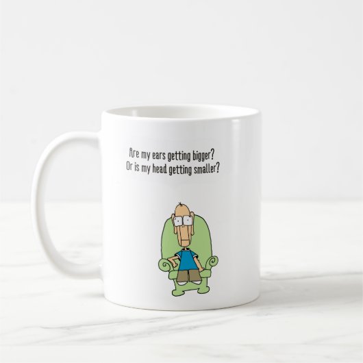 Funny Comic Kaffee Tasse (Links)